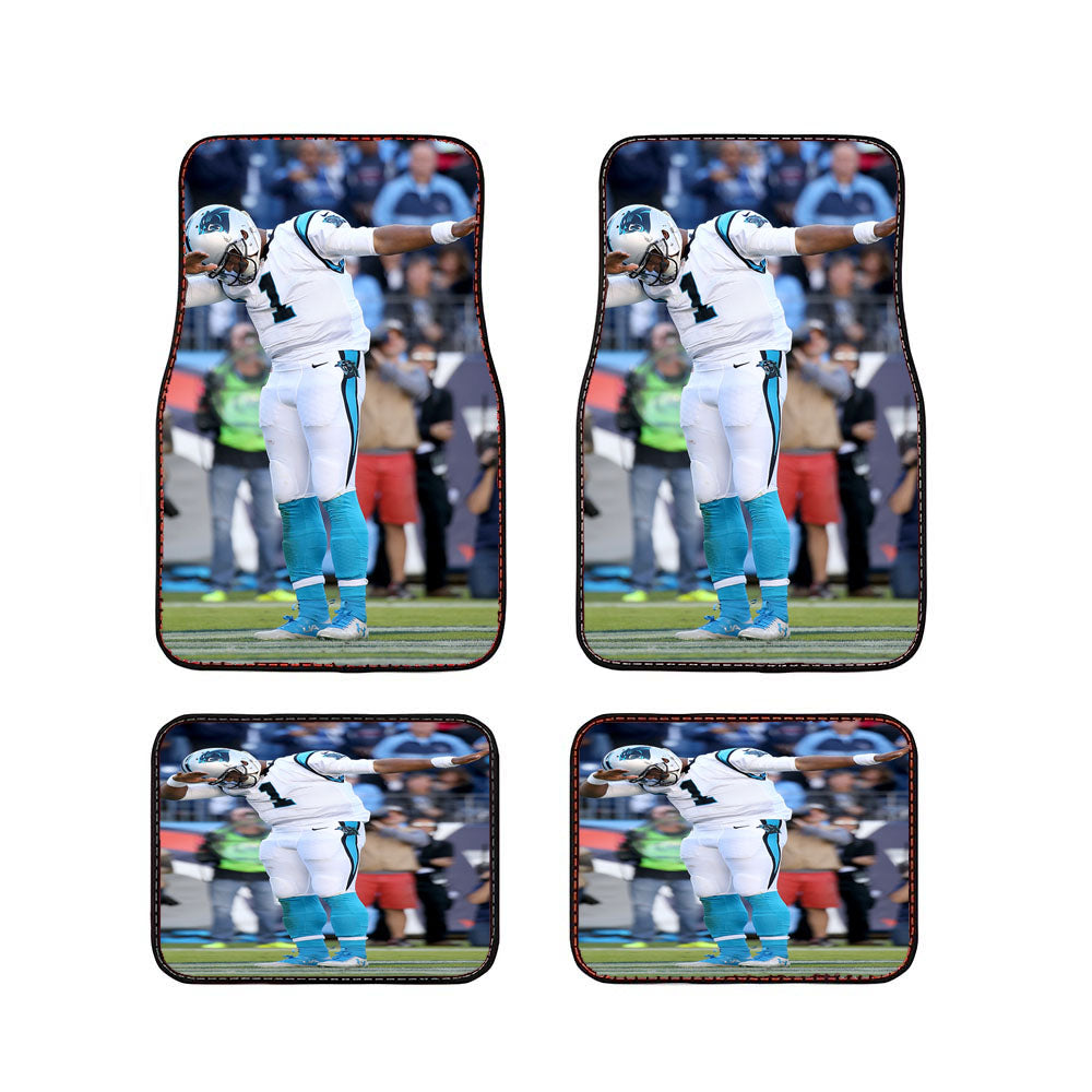 Cam Newton Dabbing Car Floor Mats Accessories