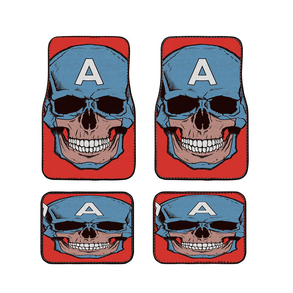 Captain Amerikilled Car Floor Mats Accessories