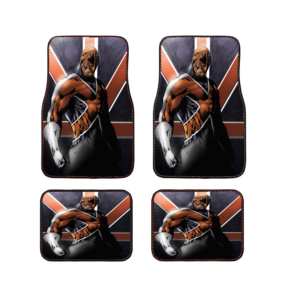 Captain Britain Car Floor Mats Accessories