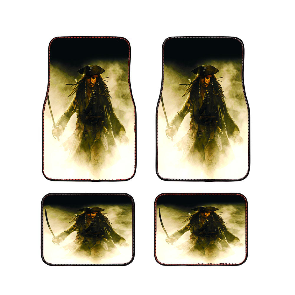 Captain Jack Sparrow Shadow Car Floor Mats Accessories