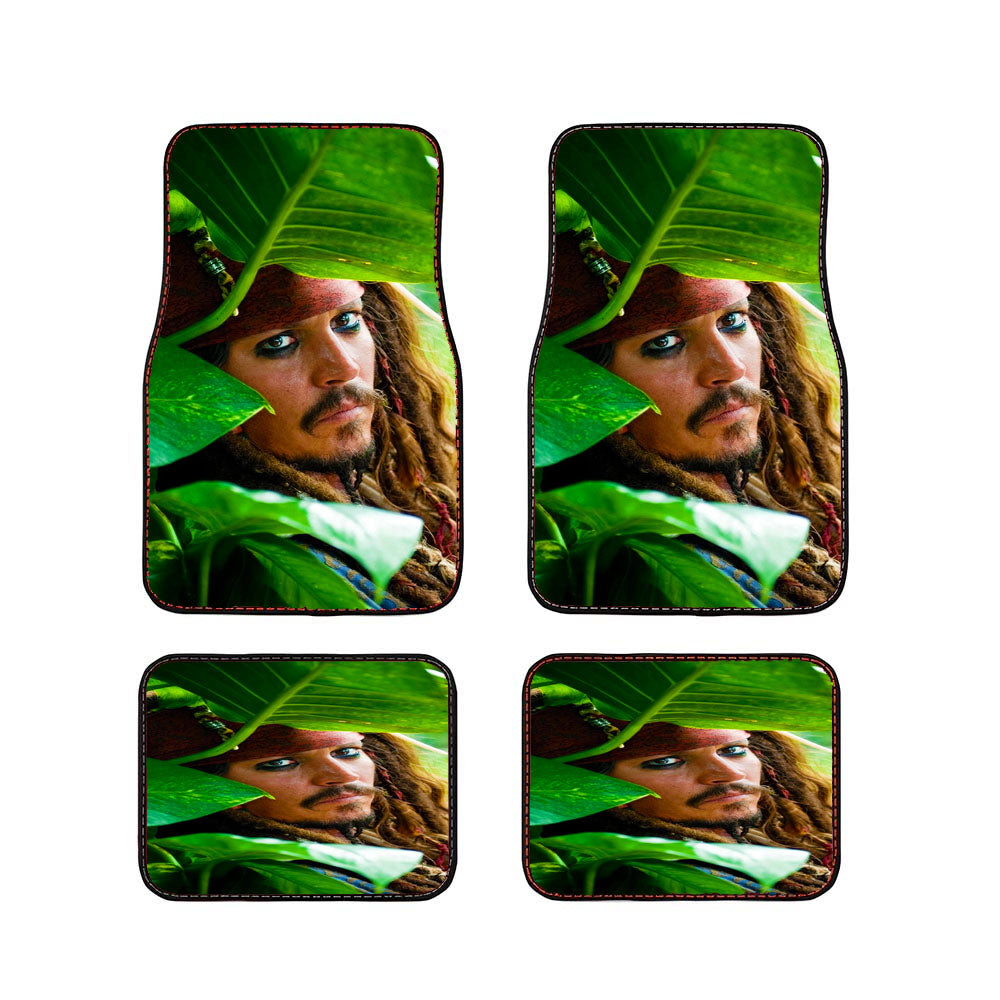 Captain Jack Sparrow Sneak Car Floor Mats Accessories