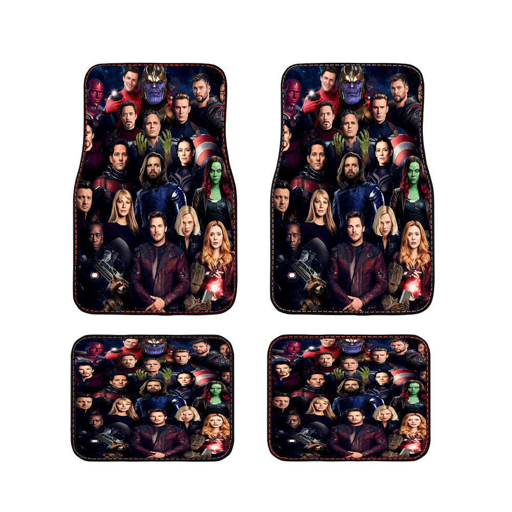 Captain Marvel Avengers Endgame Character Car Floor Mats Accessories