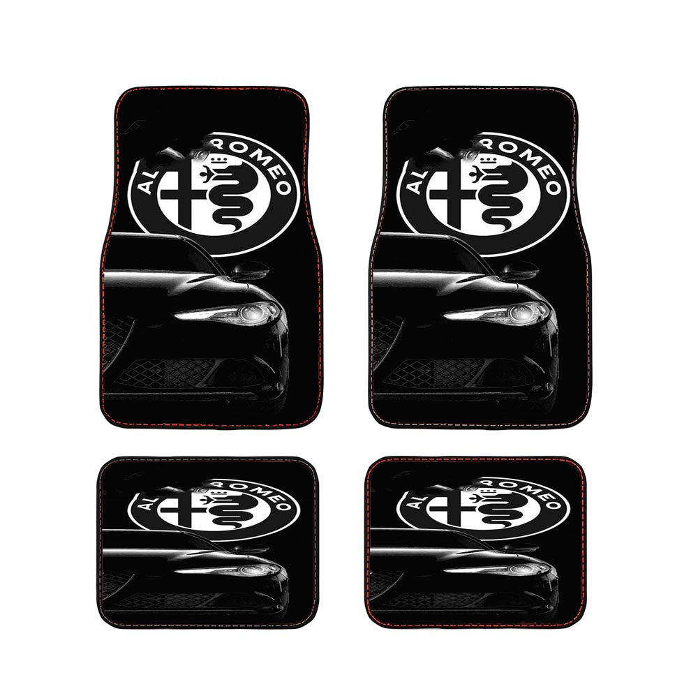 Car Logo Alfa Romeo Car Floor Mats Accessories