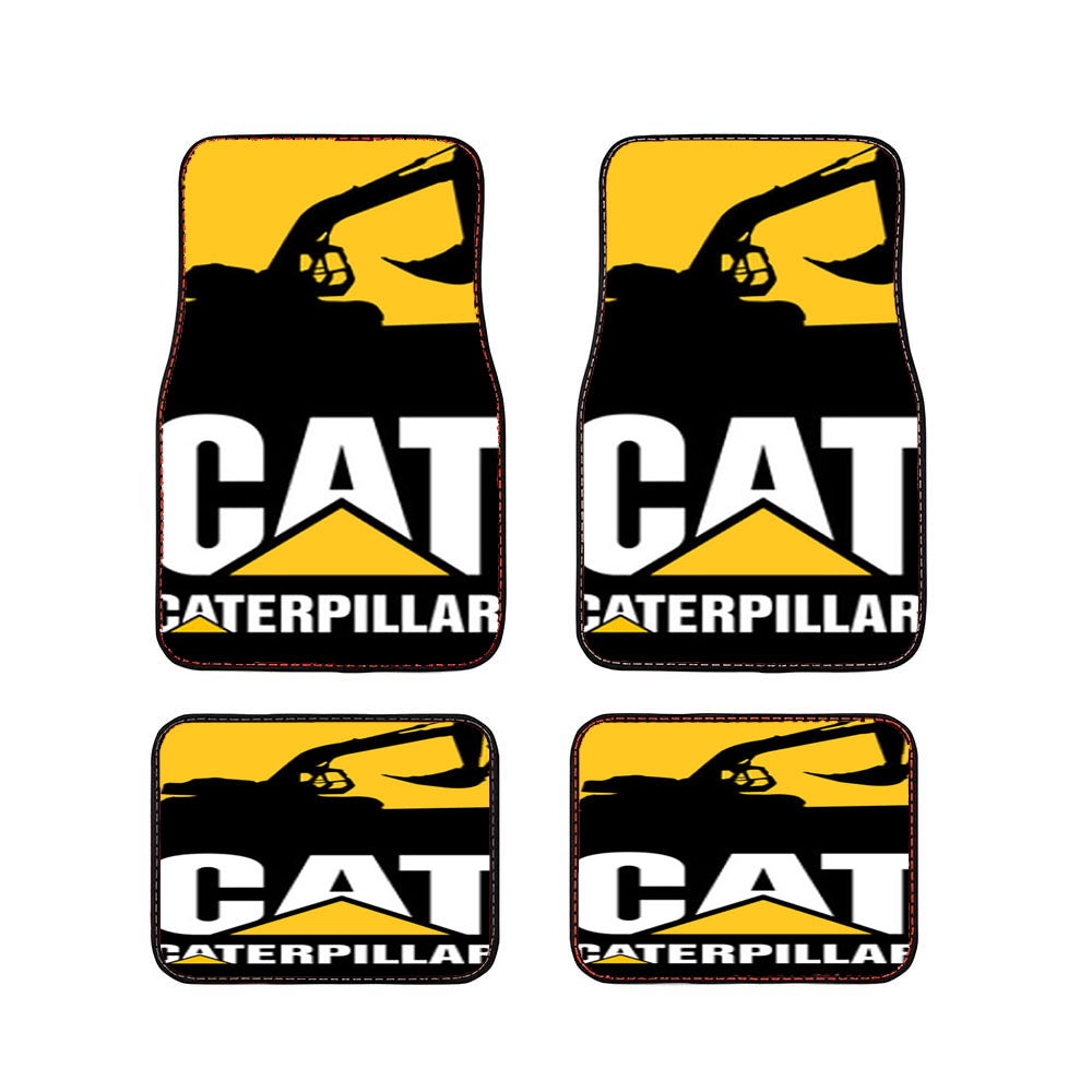 Caterpillar 3 Car Floor Mats Accessories