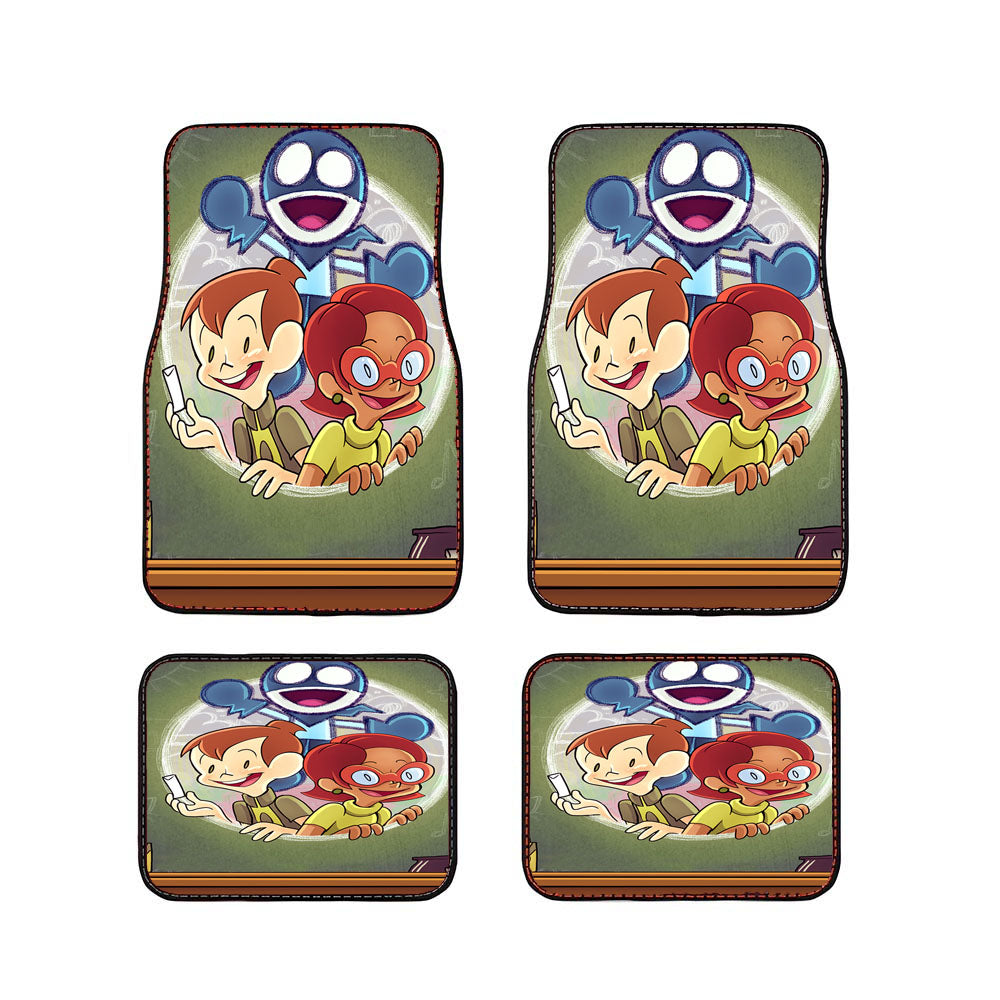 Chalkzone Aesthetic Kids Cartoon Poster Car Floor Mats Accessories