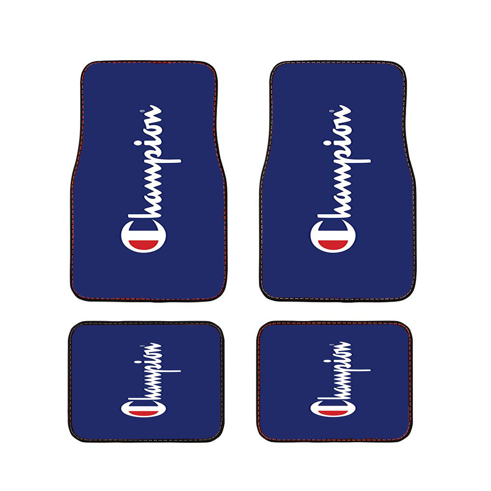 Champion Logo Car Floor Mats Accessories