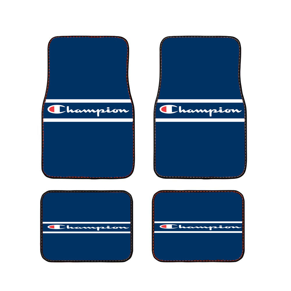 Champion Wallpapear Horizontal Car Floor Mats Accessories