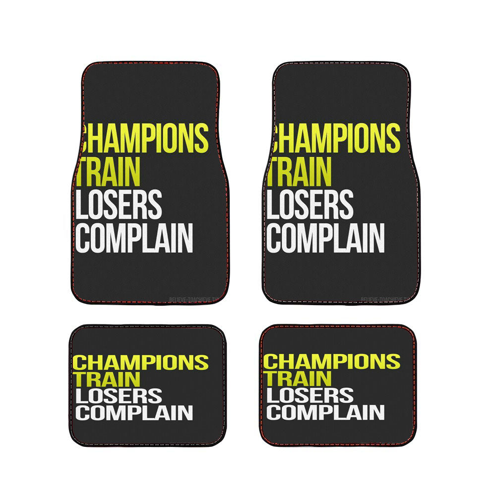 Champions Train Car Floor Mats Accessories