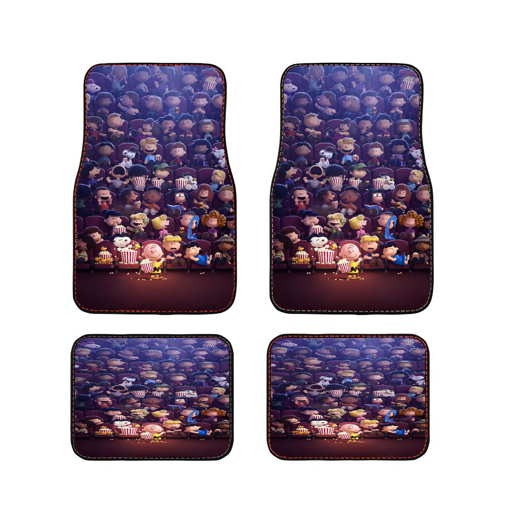 Charlie Brown Snoopy The Peanuts Movie Car Floor Mats Accessories