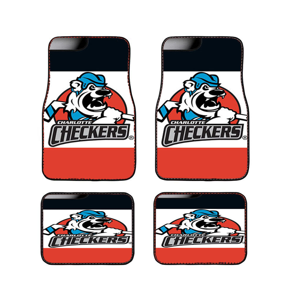 Charlotte Checkers Car Floor Mats Accessories