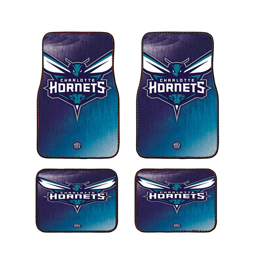 Charlotte Hornets Logo Car Floor Mats Accessories