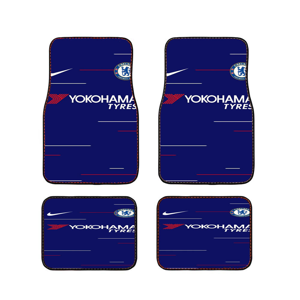 Chealsea Club Nike Jersey Car Floor Mats Accessories