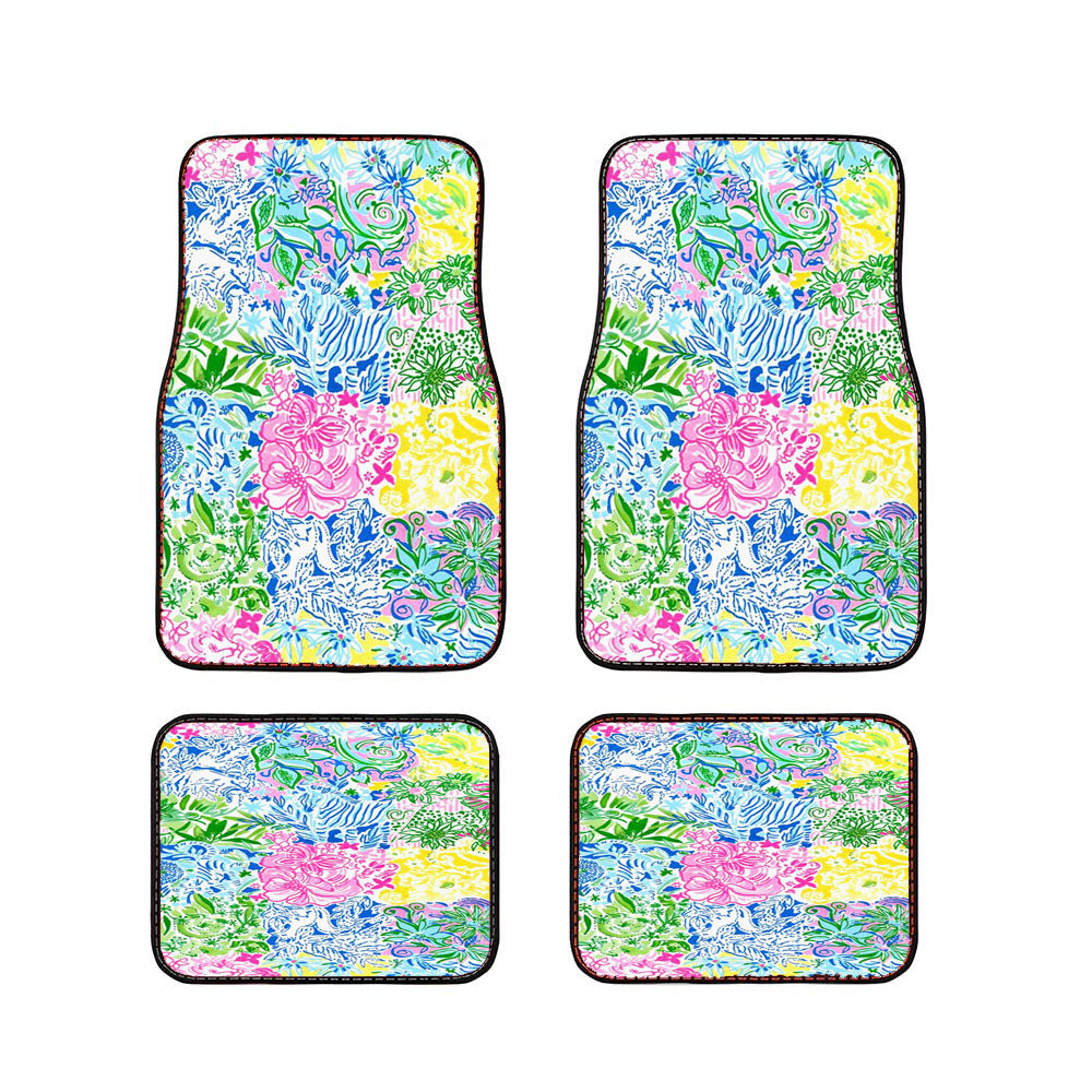 Cheers To 60 Years With New Lilly Pulitzer Car Floor Mats Accessories