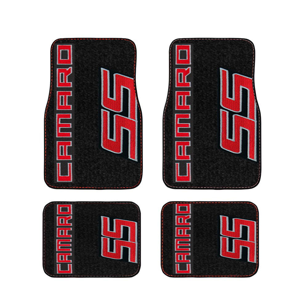Chevrolet Camaro Ss Logo Car Floor Mats Accessories