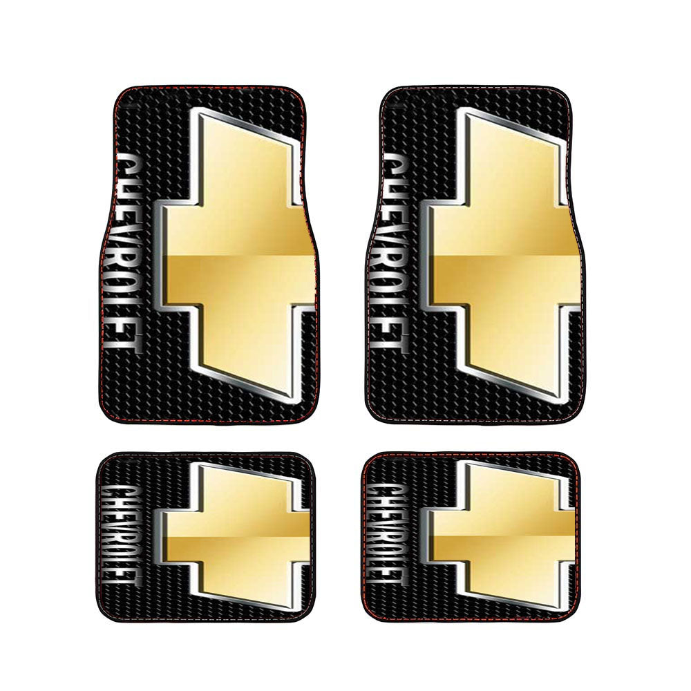 Chevrolet Logo On Mesh Car Floor Mats Accessories