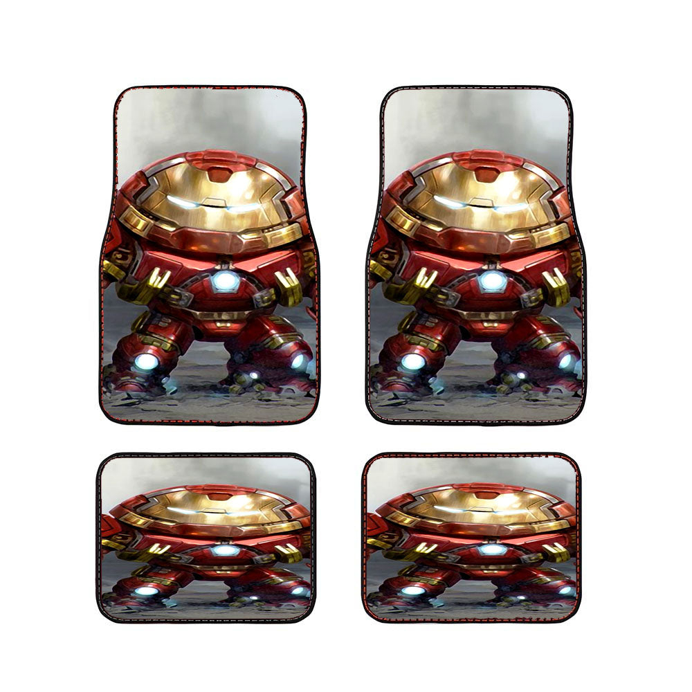Chibi Fancy Iron Man Car Floor Mats Accessories