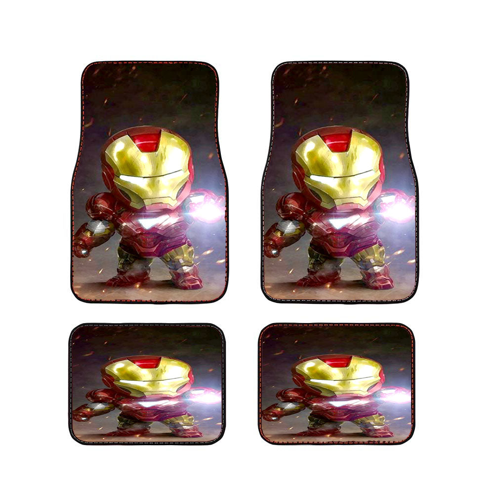 Chibi Fancy Iron Man 2 Car Floor Mats Accessories