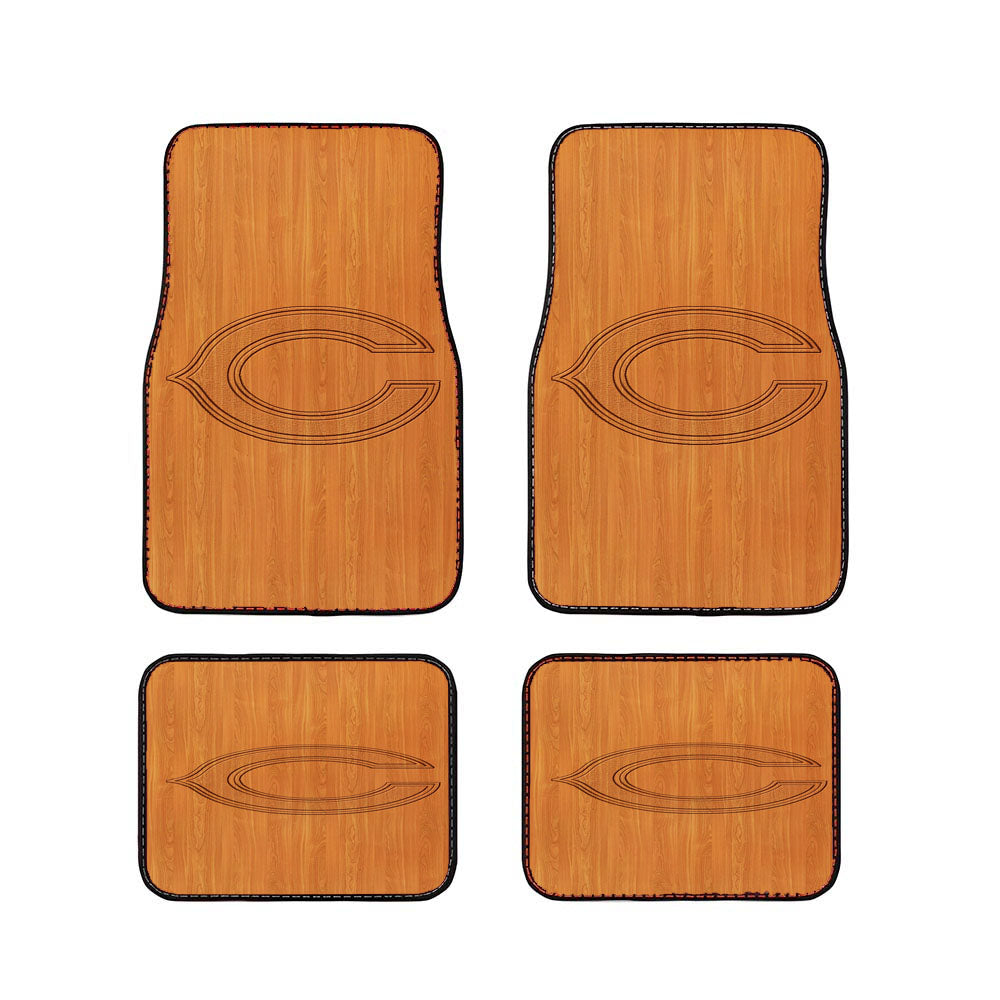 Chicago Bears 2 Car Floor Mats Accessories