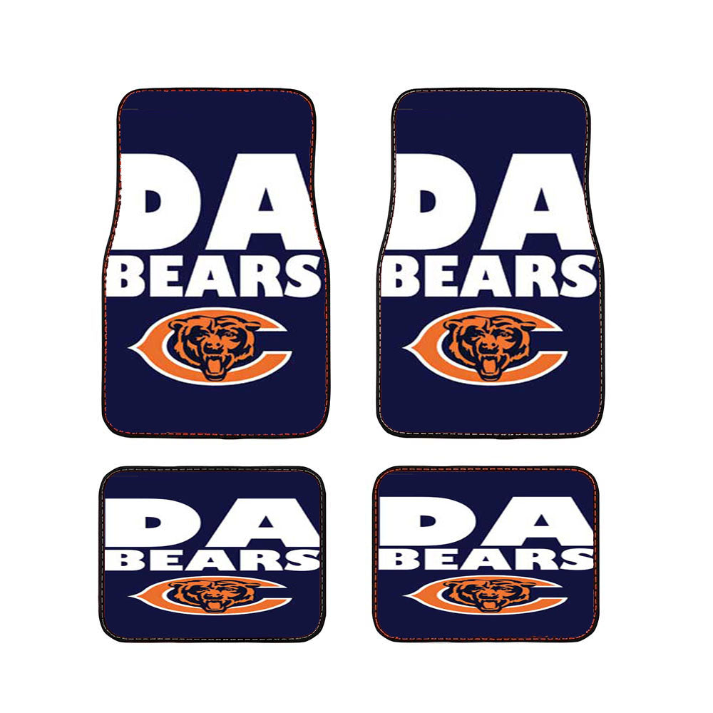 Chicago Bears Da Bears Car Floor Mats Accessories