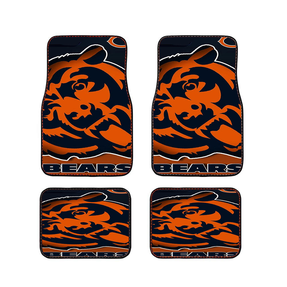 Chicago Bears Nfl Car Floor Mats Accessories