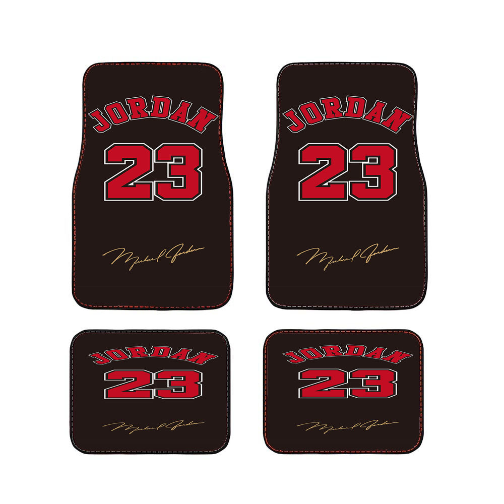 Chicago Bulls Jordan Black Car Floor Mats Accessories