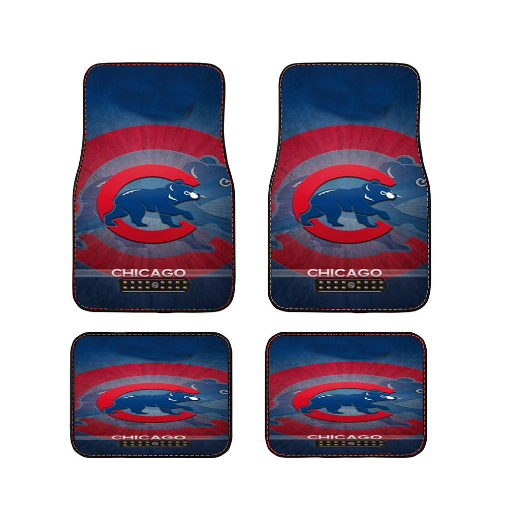 Chicago Cubs Car Floor Mats Accessories