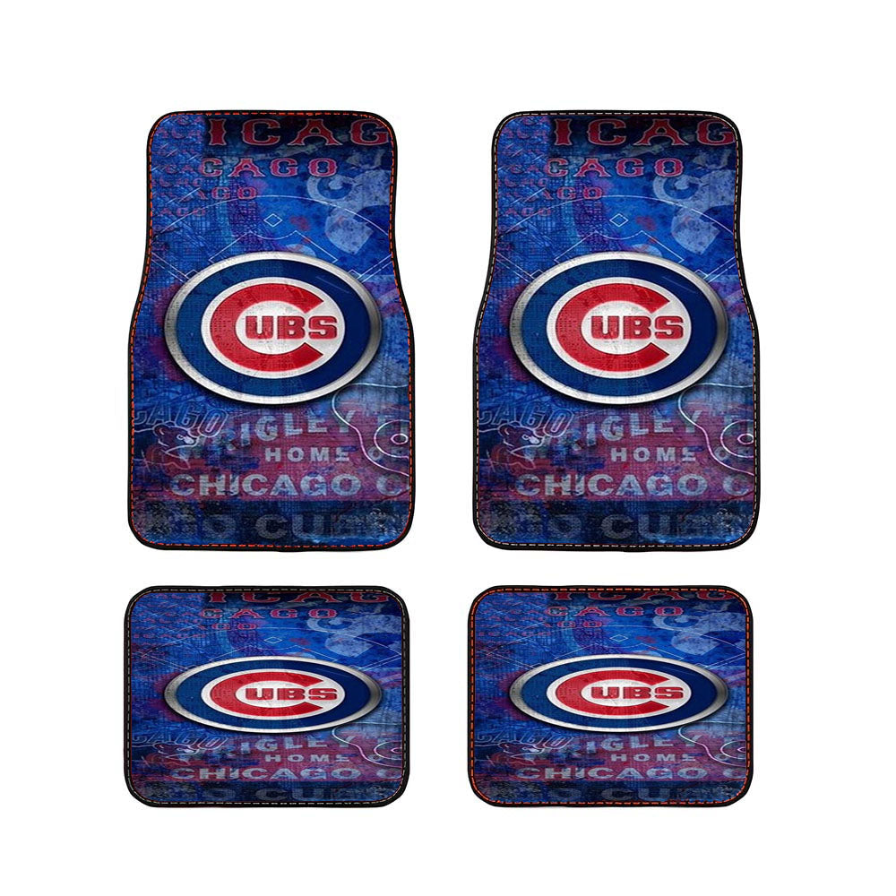 Chicago Cubs 2 Car Floor Mats Accessories