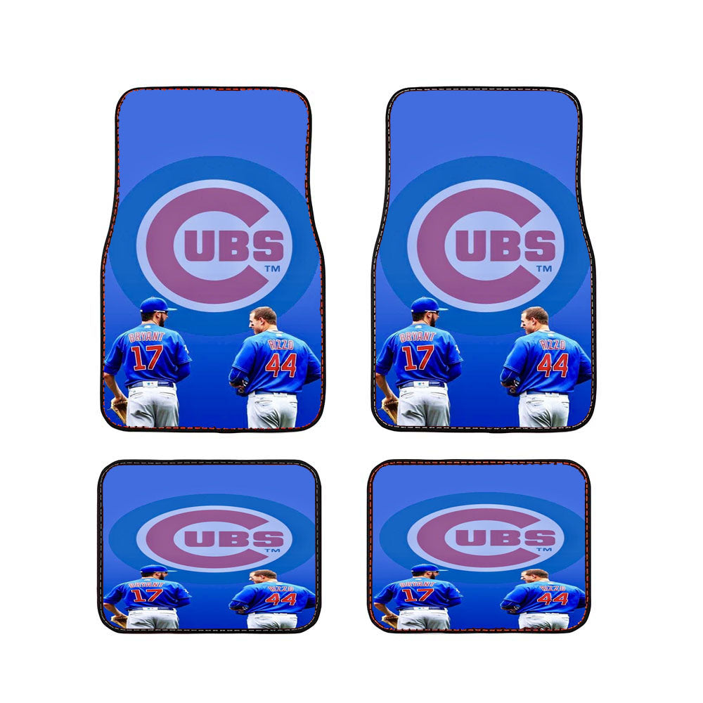 Chicago Cubs Baseba Car Floor Mats Accessories