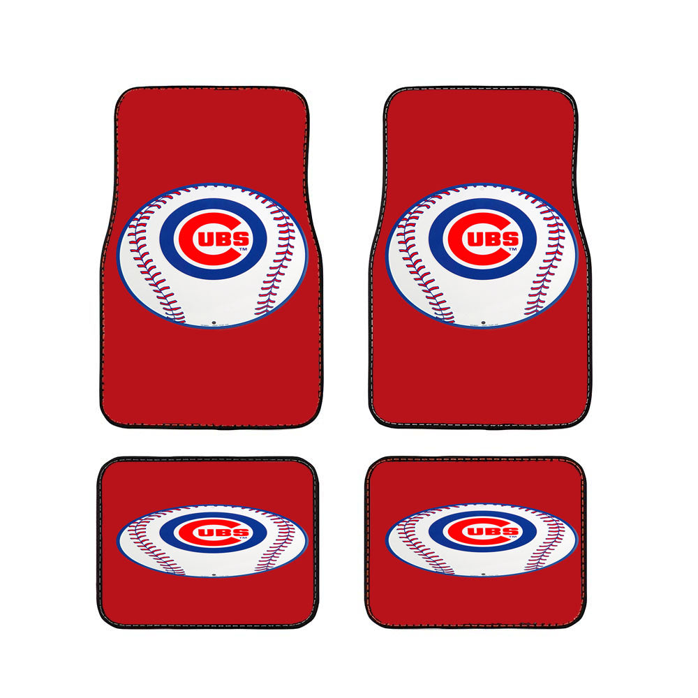 Chicago Cubs Baseball Logo Car Floor Mats Accessories