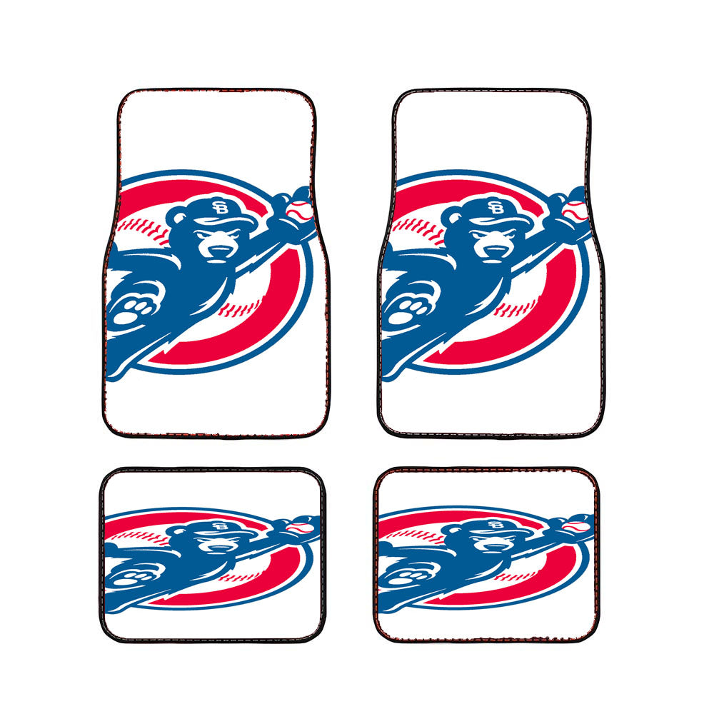 Chicago Cubs Catch The Ball Car Floor Mats Accessories