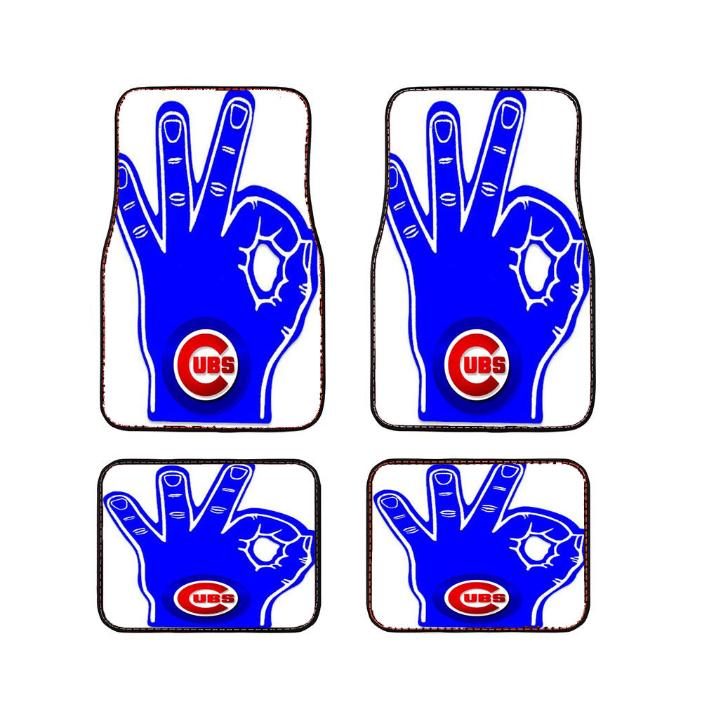 Chicago Cubs Hand Oke Car Floor Mats Accessories