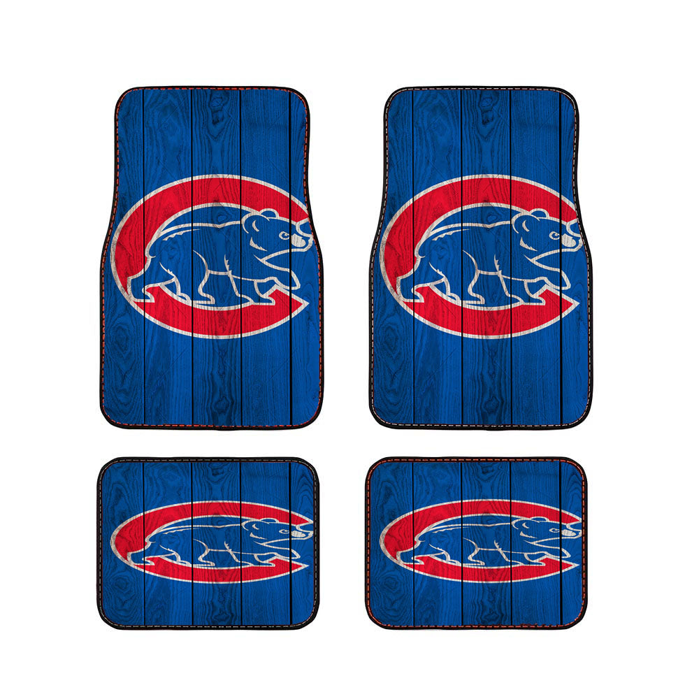 Chicago Cubs Home Baseball Car Floor Mats Accessories