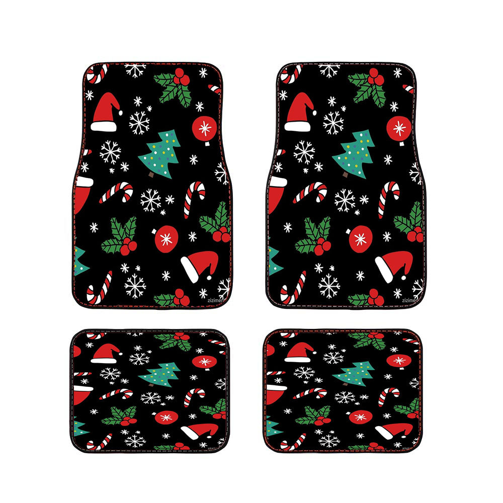 Christmas Car Floor Mats Accessories