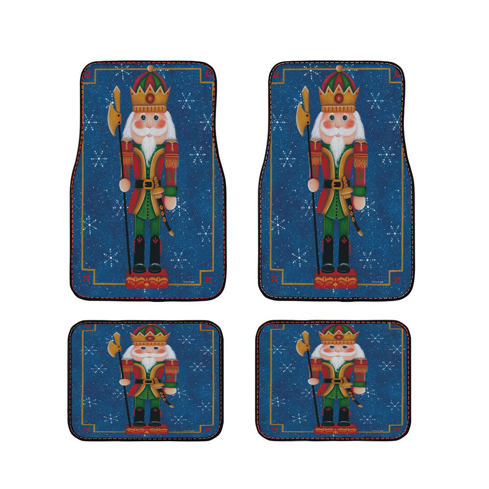 Christmas Nutcracker Car Floor Mats Accessories