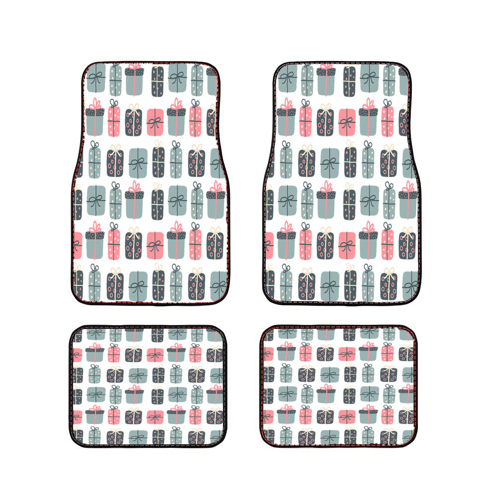 Christmas Patterns Set 02 Car Floor Mats Accessories