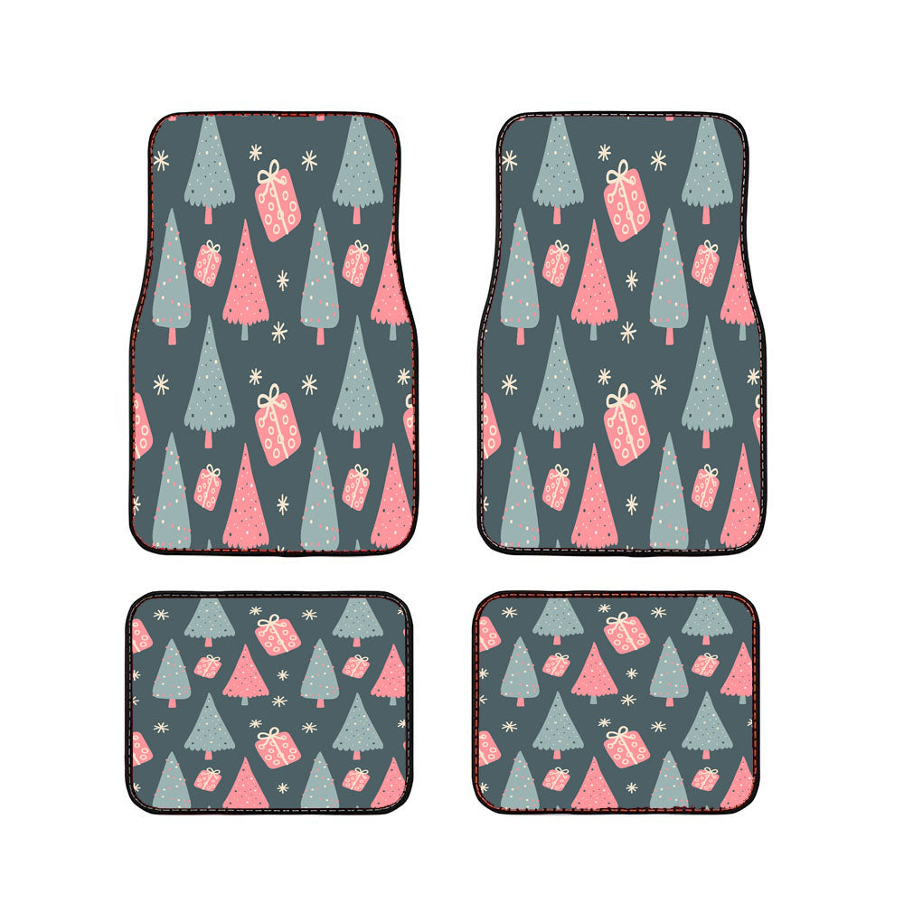 Christmas Patterns Set 03 Car Floor Mats Accessories