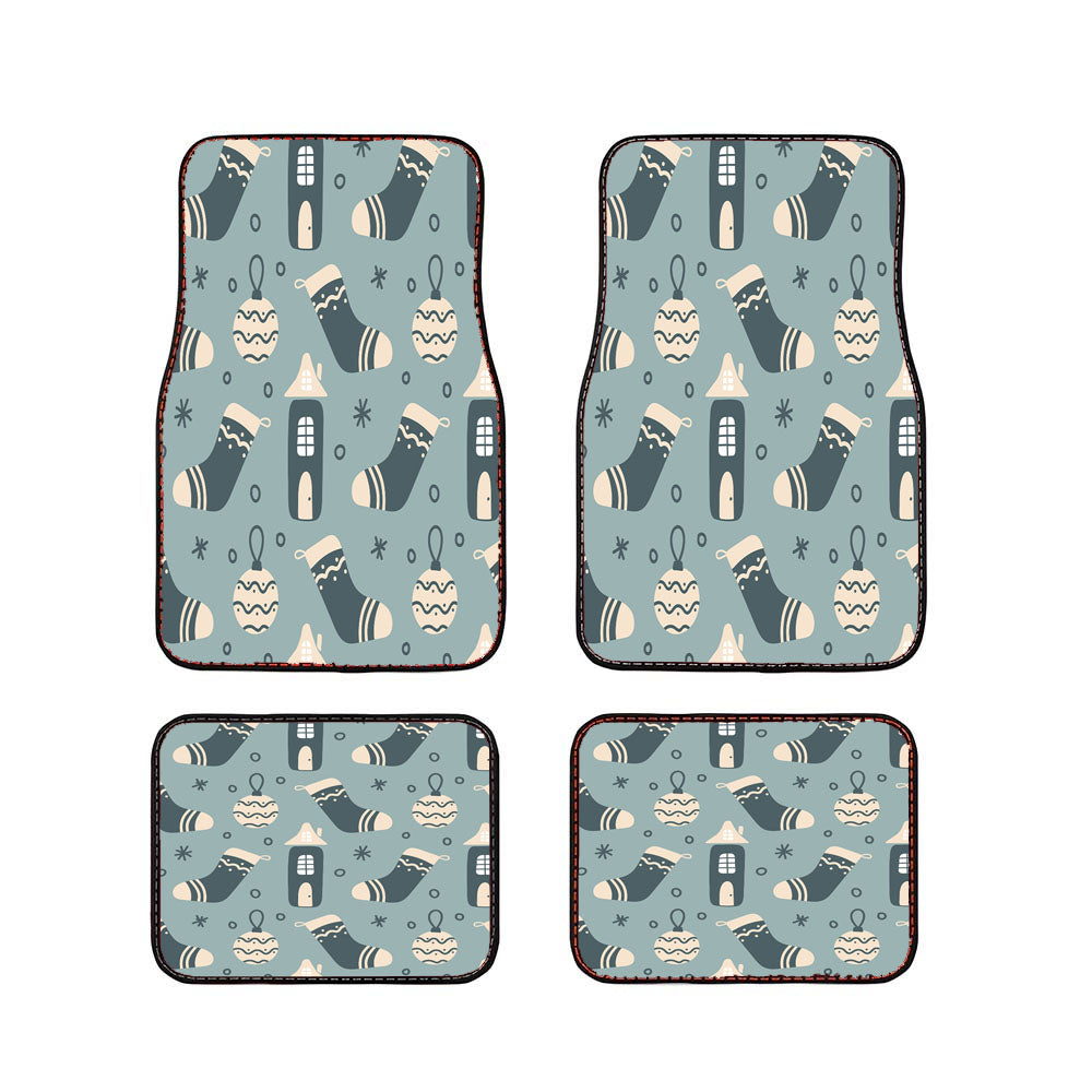 Christmas Patterns Set 05 Car Floor Mats Accessories
