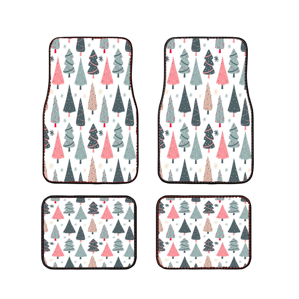 Christmas Patterns Set 08 Car Floor Mats Accessories