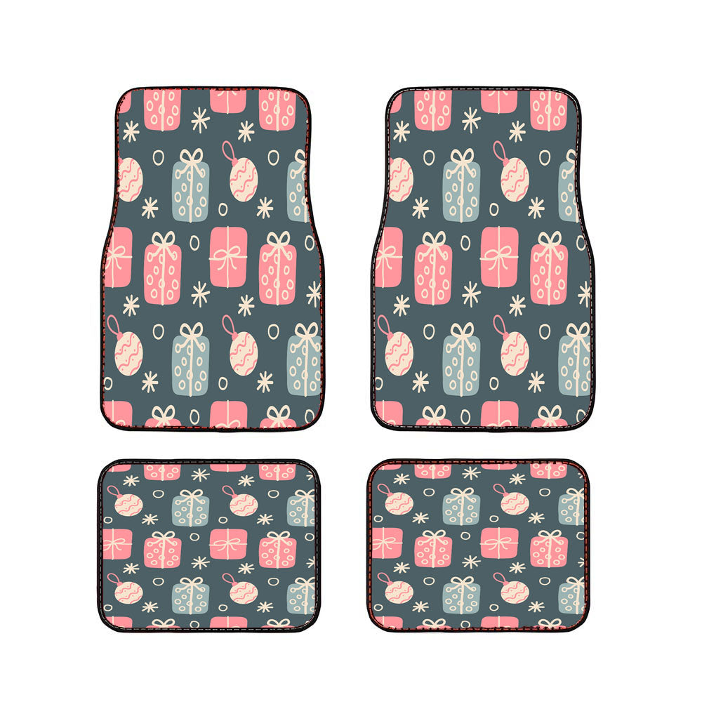 Christmas Patterns Set 09 Car Floor Mats Accessories
