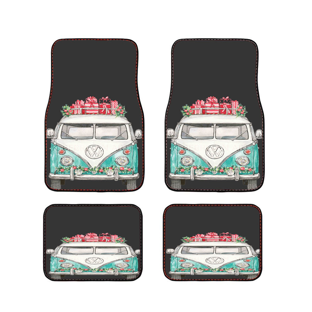 Christmas Vw Car Floor Mats Accessories