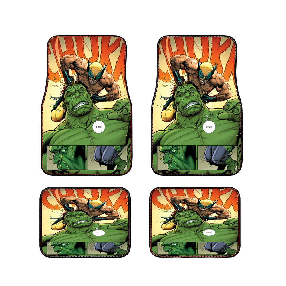 Chukk Marvels Car Floor Mats Accessories