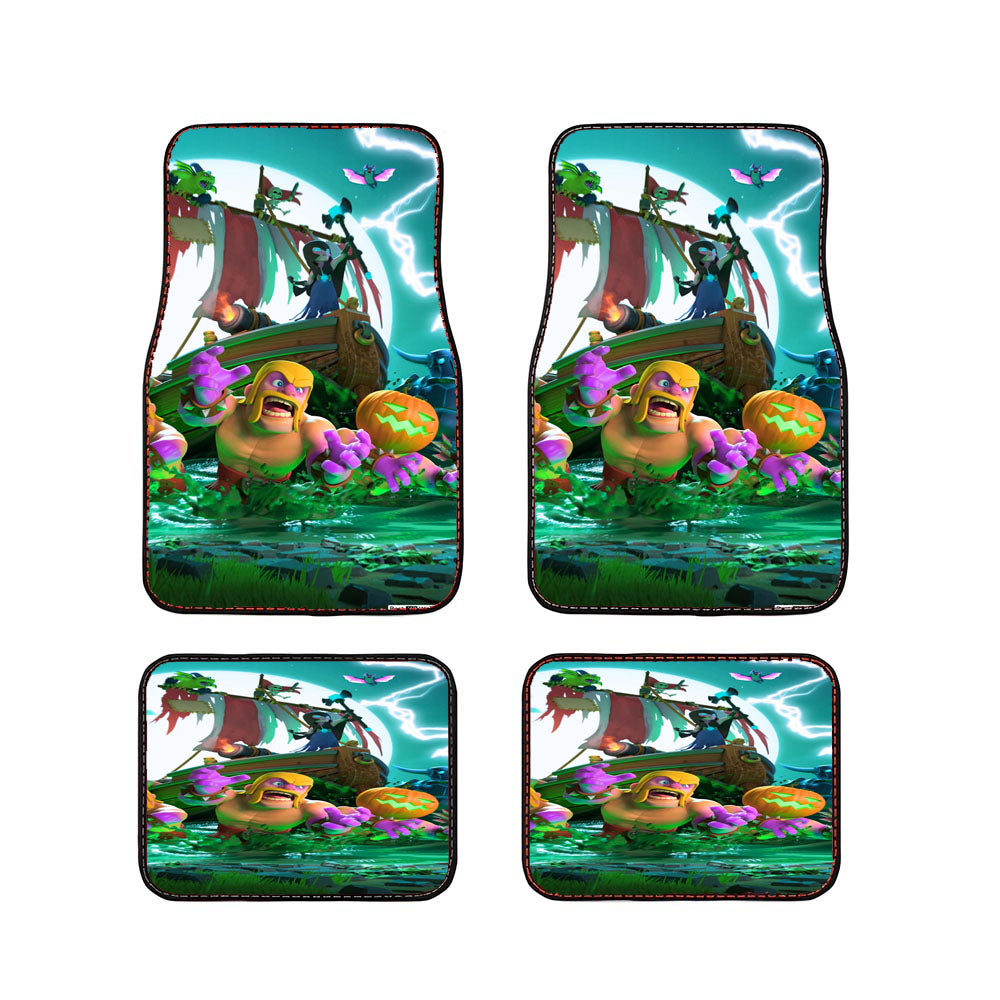 Clash Of Clans Halloween Car Floor Mats Accessories