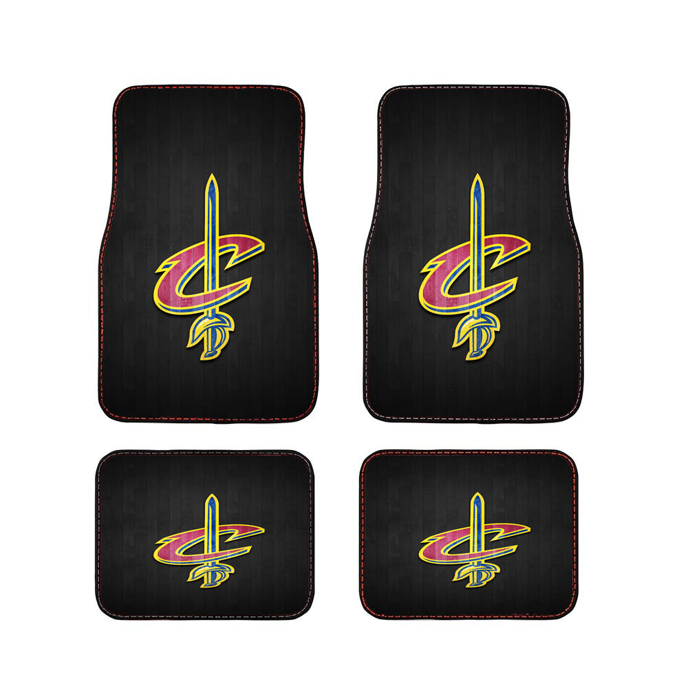 Cleveland Cavaliers Hardwood 2 Car Floor Mats Accessories
