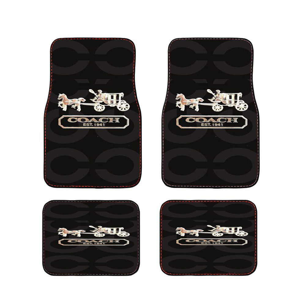 Coach Bag Logo Car Floor Mats Accessories