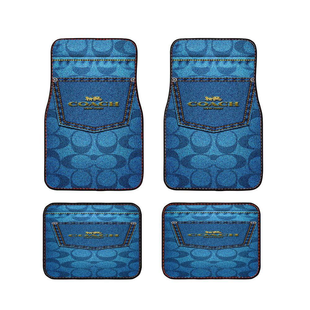 Coach Jeans Car Floor Mats Accessories