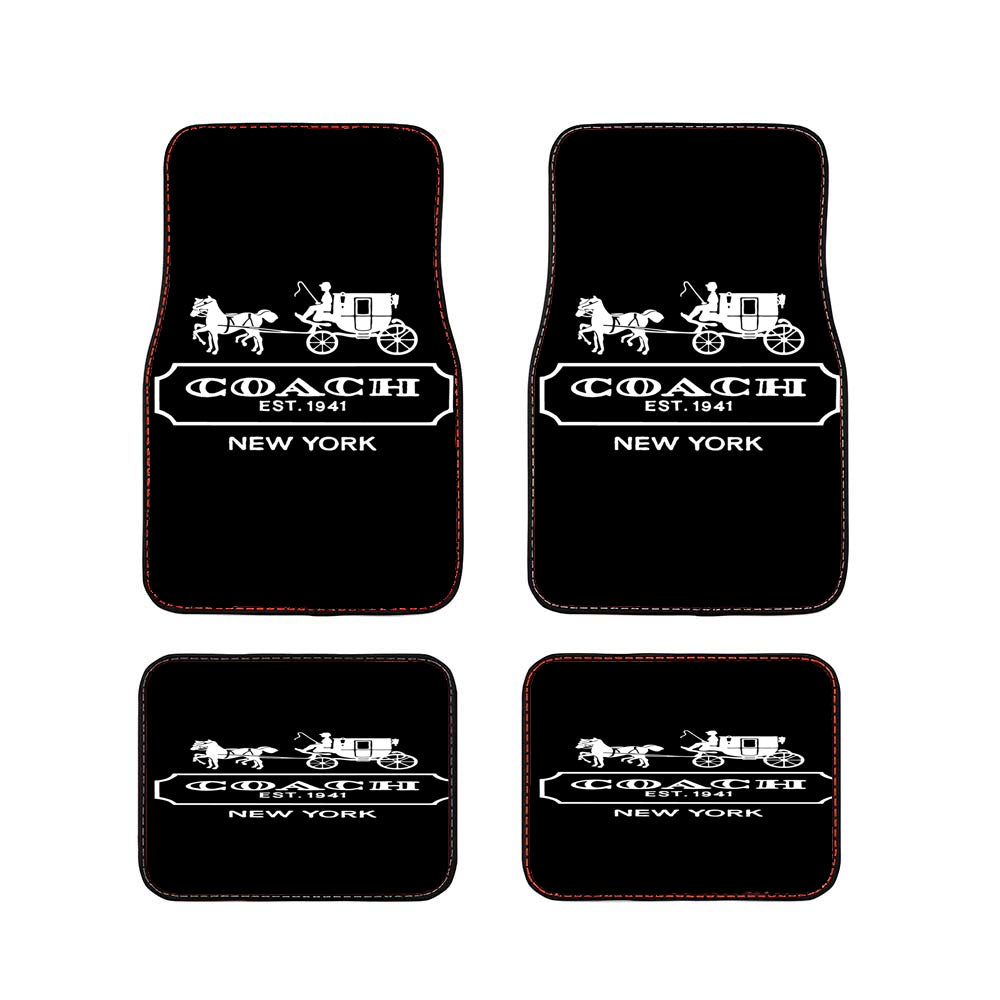 Coach Logo Car Floor Mats Accessories