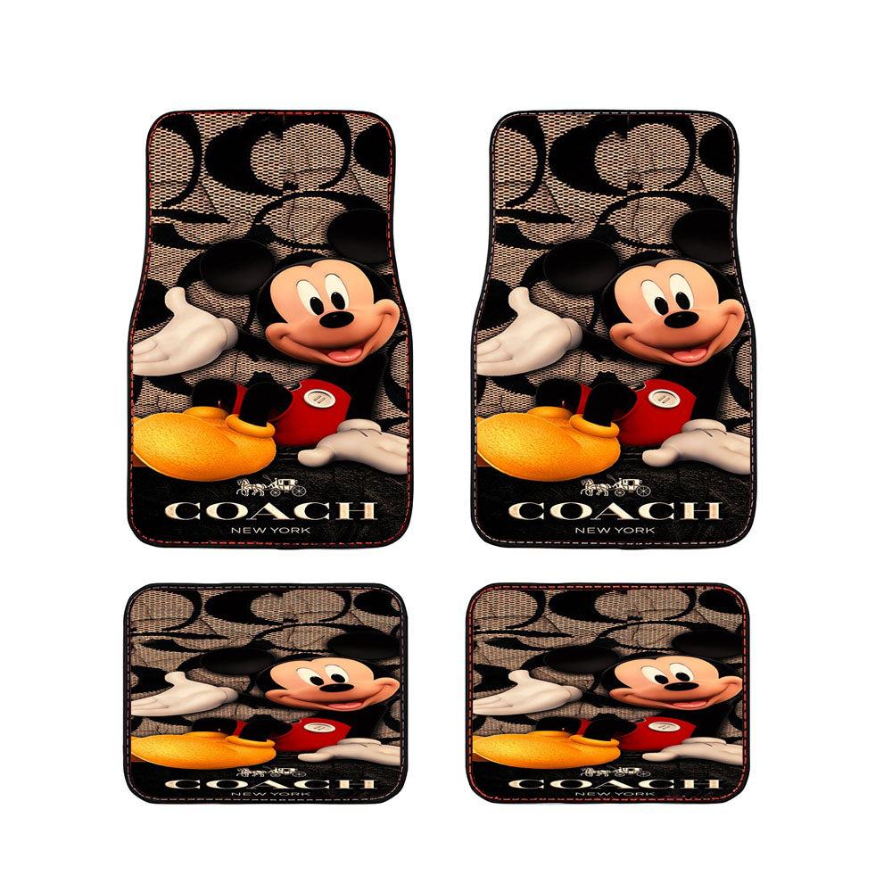 Coach Mickey Mouse Car Floor Mats Accessories