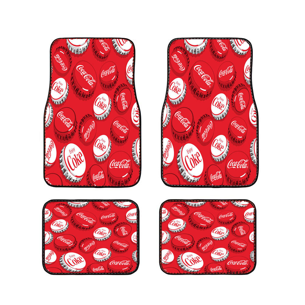 Coca-Cola Caps Car Floor Mats Accessories