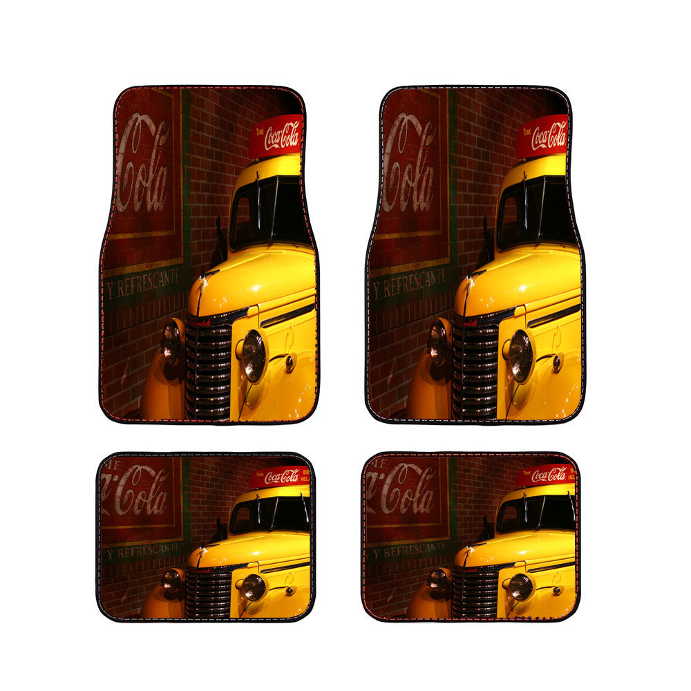 Coca Cola Truck Design Car Floor Mats Accessories