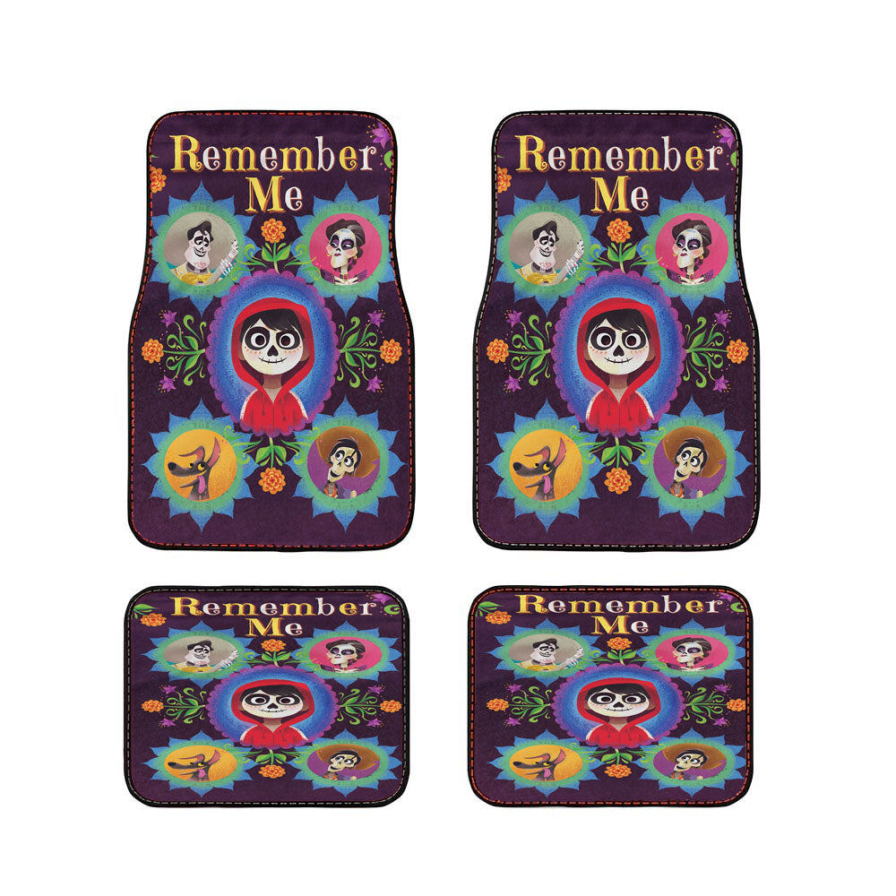 Coco Remember Me Family Car Floor Mats Accessories